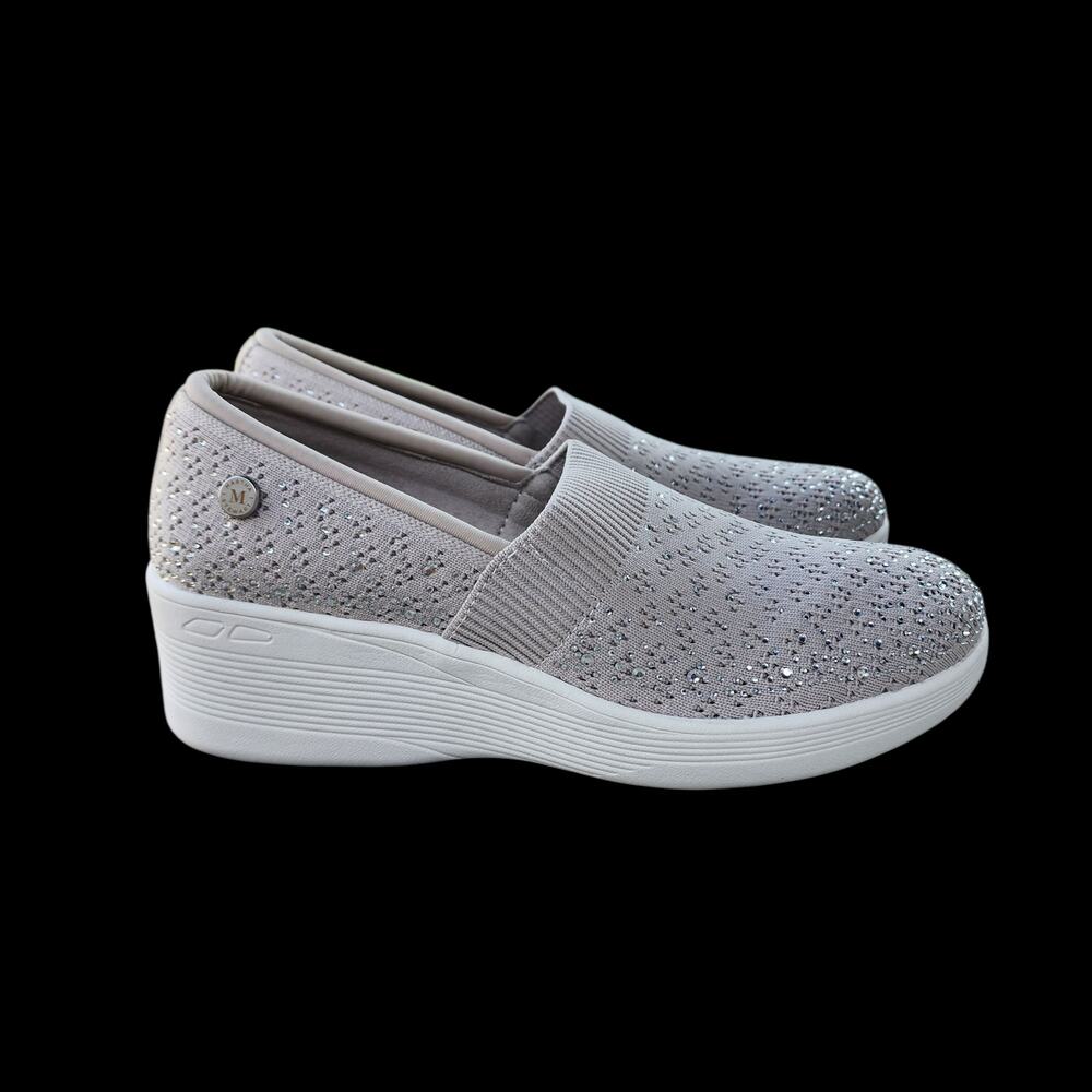 Skechers X Martha Stewart Pier-Lite Reflection Wedge Slip-On Shoes 8 - Picture 3 of 12